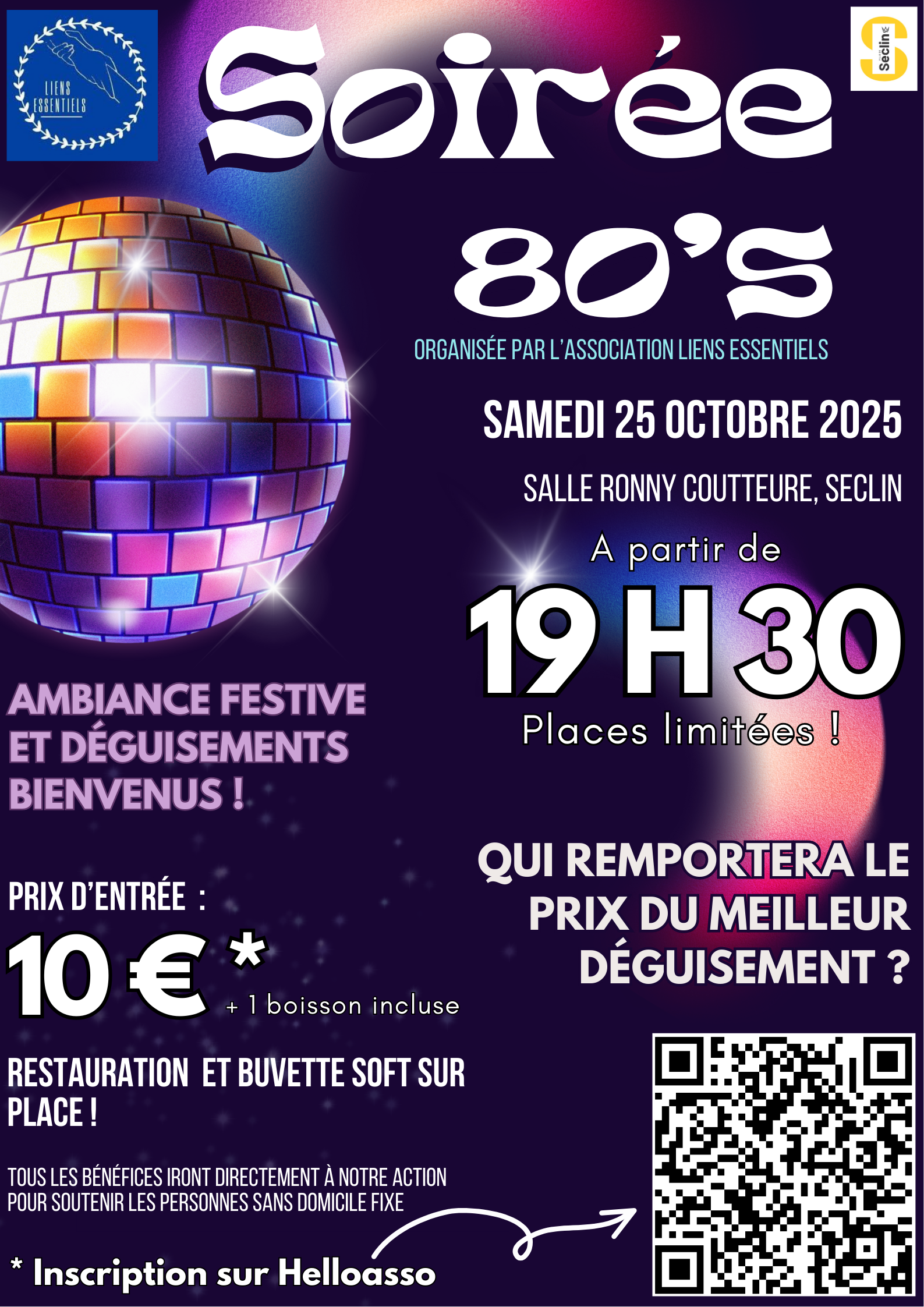 Affiche Événement Soirée Disco Surréaliste3 2