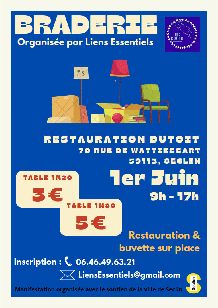 Braderie liens essentiels