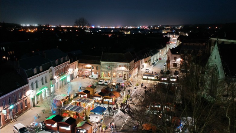 Marché vue du ciel DB 17