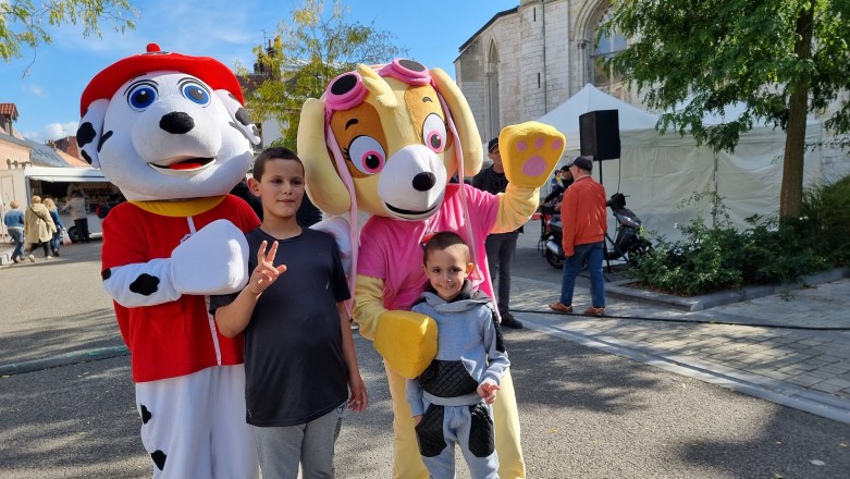 Marché artisanal 7 mascottes