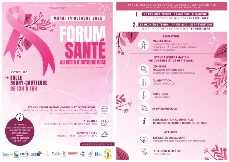 Octobre rose affiche