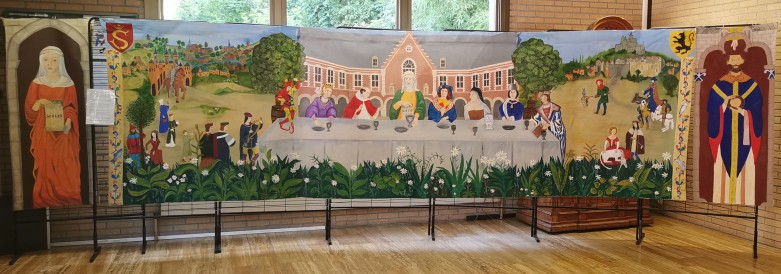 fresque banquet marguerite