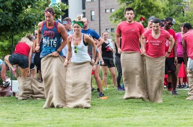 Course en sacs