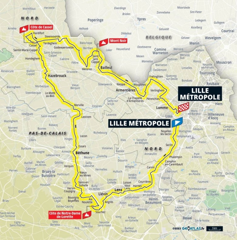 Carte TDF1
