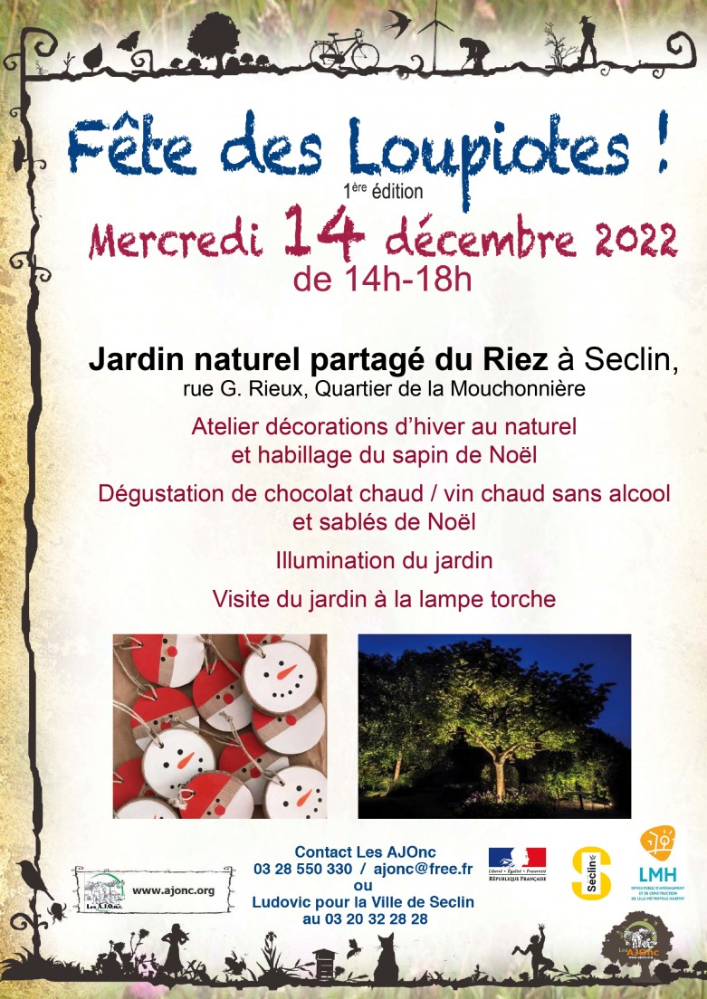 affiche fête des loupiottes 2022