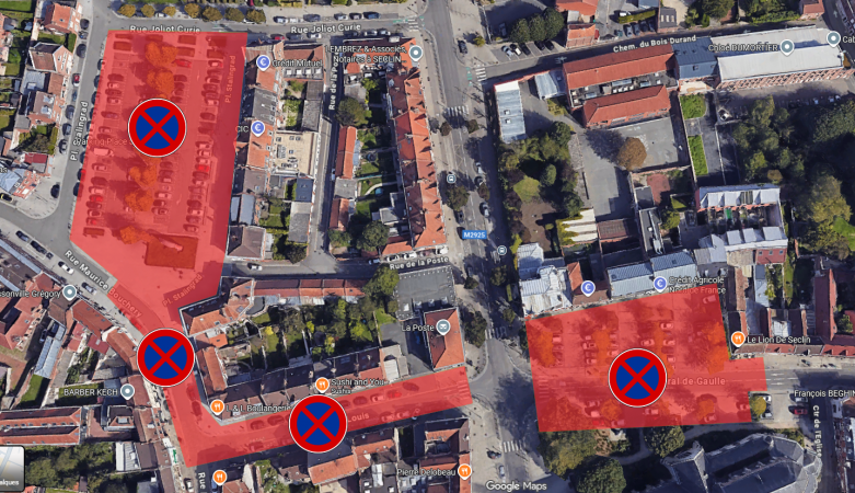 Interdiction de Stationner Ducasse