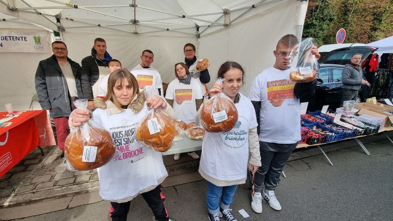 Marché brioches
