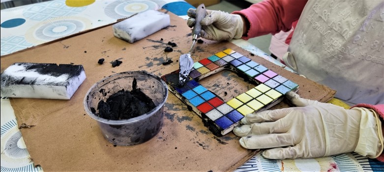atelier mosaïque Moli 2