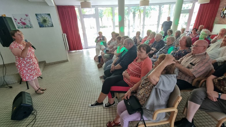 Sacleux chant avec club séniors août 2023 2
