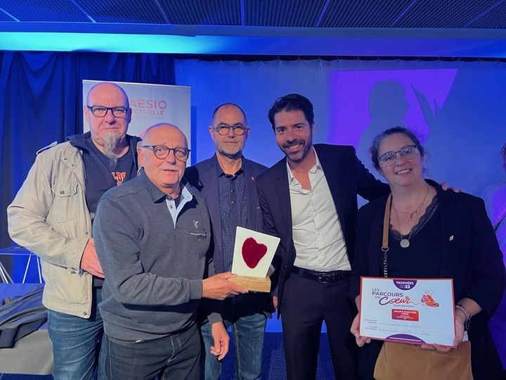 Parcours du coeur 2022 trophée 2