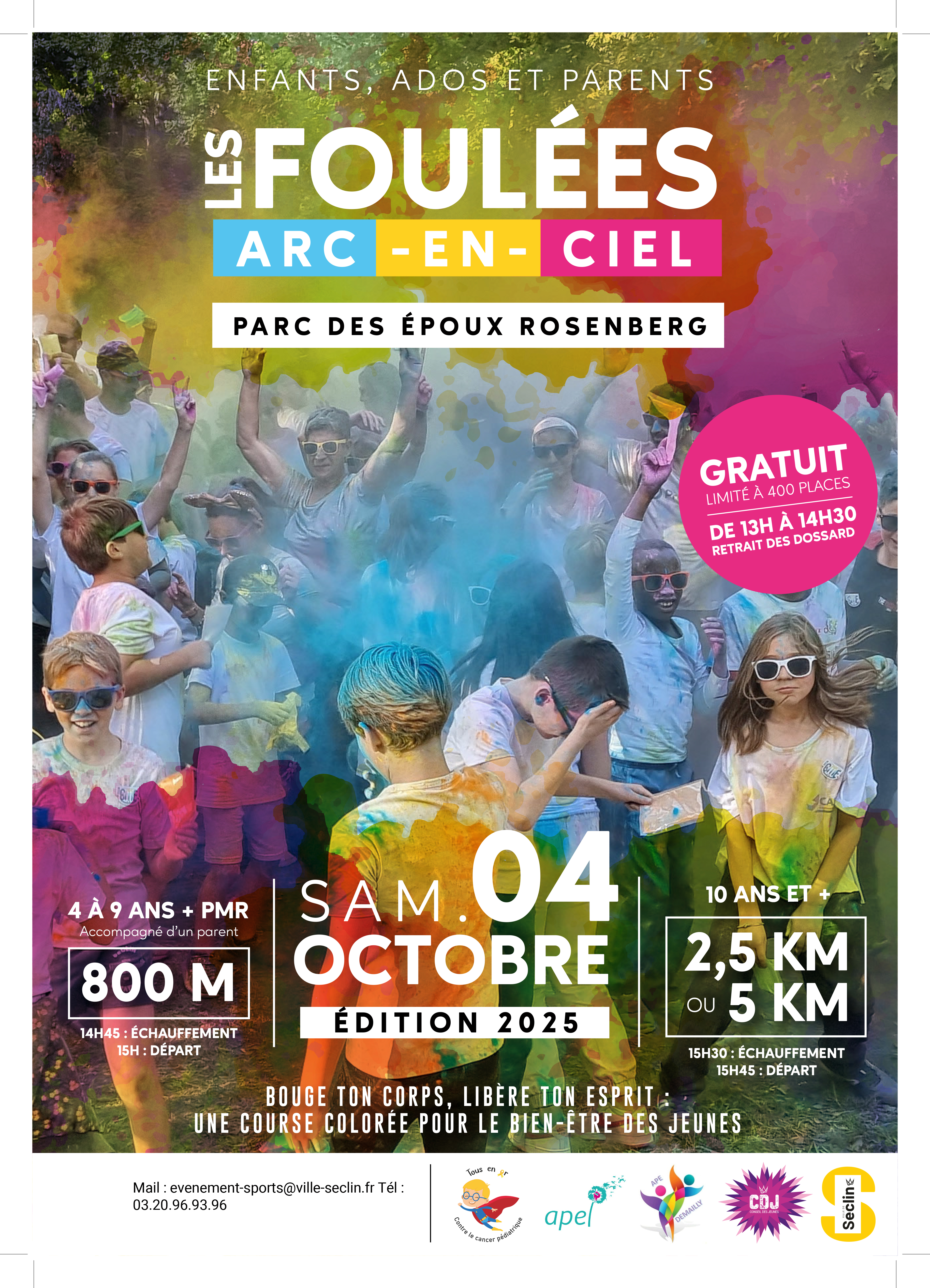 foulées arc en ciel 2025